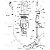 VALVE GROUP,CONTROL;DIVIDER,FLOW Doosan 6R6264