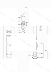 Цилиндр подъема | m l h 2 7m f27 Mitsubishi 9441916050 (CYLINDER,LIFT | M.L.H 2.7M F27)