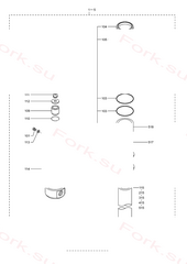 Цилиндр подъема m l h 3 5m Mitsubishi 9446215030 (CYLINDER,LIFT M.L.H 3.5M)