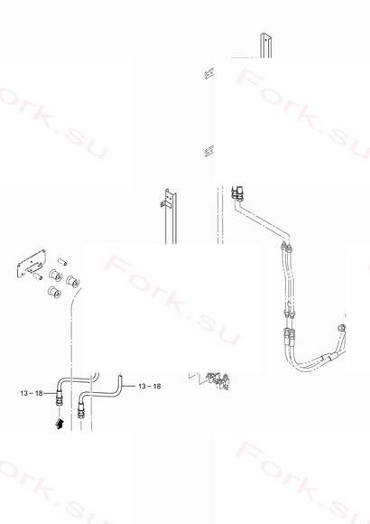 Схема узла Mitsubishi для артикула 95F0201100