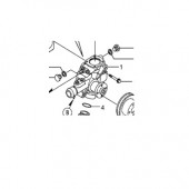 Насос водяной для двигателя Yanmar 4TNV98 Насос водяной для двигателя Yanmar 4TNV98