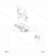 Опора l h Mitsubishi 9373340200 (SUPPORT, L.H.)
