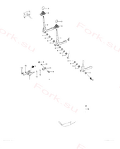 Рычаг Mitsubishi 92A7210600 (LEVER,3V) Рычаг Mitsubishi 92A7210600 (LEVER,3V)