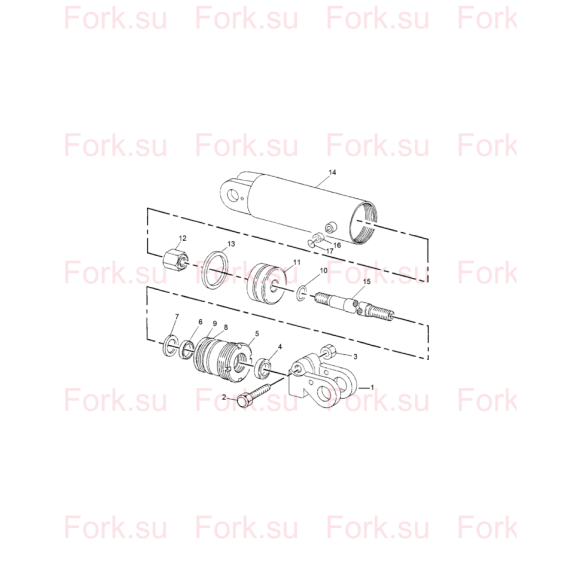 Схема узла Doosan для артикула D910210