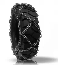 Цепи противоскольжения 8,15-15, 28x9-15 "сота" P15815S6, применимость на шинах 8,15-15 для вилочных погрузчиков