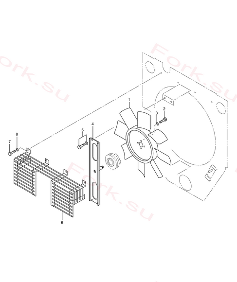 Схема узла Mitsubishi для артикула 92G0100800