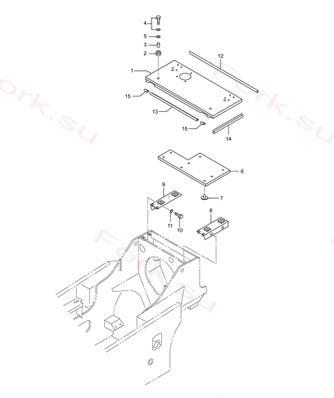 Схема узла Mitsubishi для артикула 92G1116200