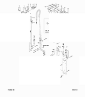 Хомут шланг Mitsubishi 9512502400 (CLAMP,HOSE)