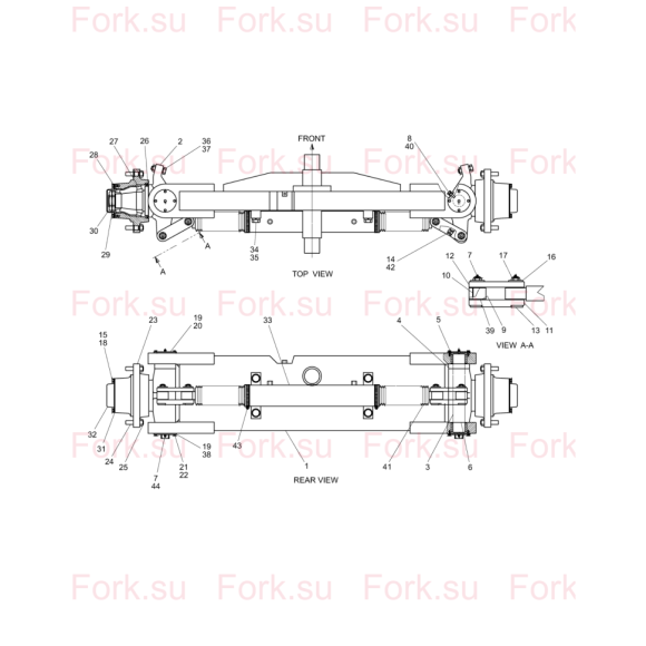 Схема узла Doosan для артикула S4015133