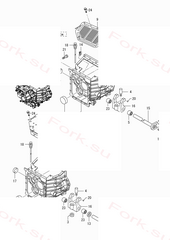 Housing,Clutch | Dry Mitsubishi 91A2536100 (HOUSING,CLUTCH | DRY)