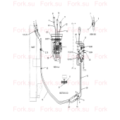 LEVER ASSY Doosan D131123