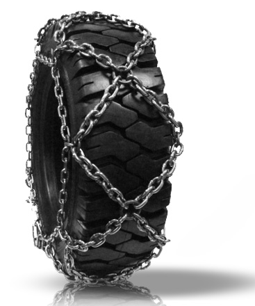 Цепи противоскольжения 23x9-10 "сота" P10239S68 ,применимость на шинах 23x9-10, для вилочных погрузчиков