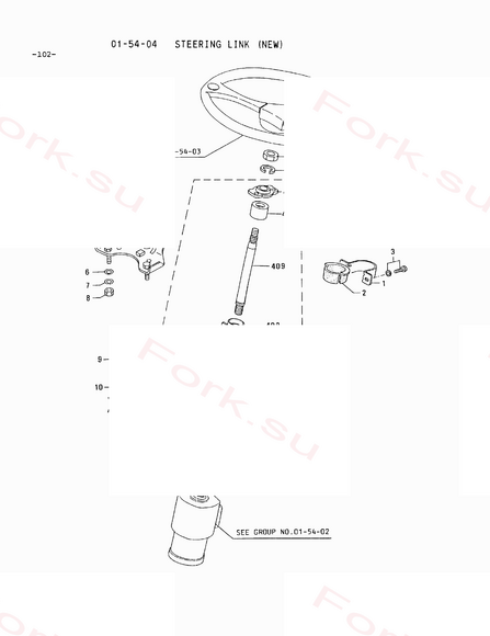 Схема узла Mitsubishi для артикула 9205427600
