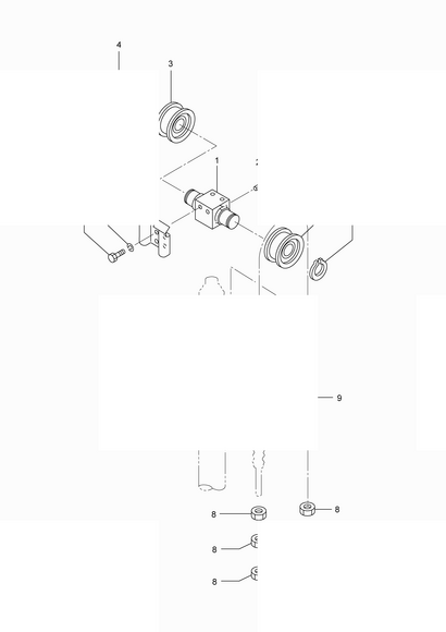Схема узла Mitsubishi для артикула F285008032