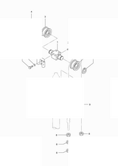 Guard цепь Mitsubishi 9421102200 (GUARD,CHAIN)