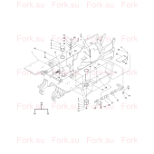 SUPPORT ASSY;S/A MTG Doosan A142576