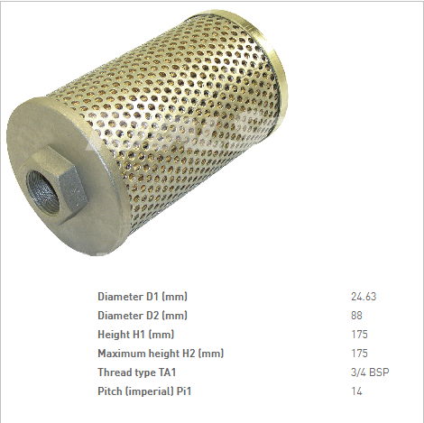 Фильтр гидравлический