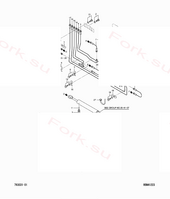 Хомут трубка Mitsubishi F431218000 (CLAMP,PIPE)