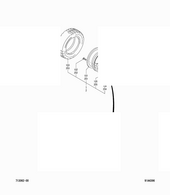 Болт rim m10 25 Mitsubishi 9123903200 (BOLT,RIM M10-25)