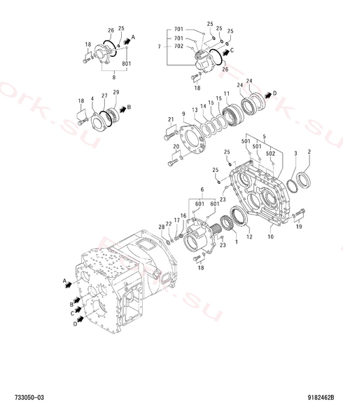 Схема узла Mitsubishi для артикула 9382421200