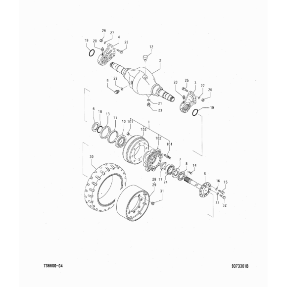 Схема узла Mitsubishi для артикула F315308500