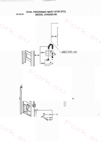 Схема узла Mitsubishi для артикула 9446042500