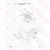 Кронштейн рычаг Mitsubishi 97B7210700 (BRACKET, LEVER)