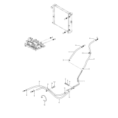 Хомут double Mitsubishi 0531703100 (CLAMP,DOUBLE)
