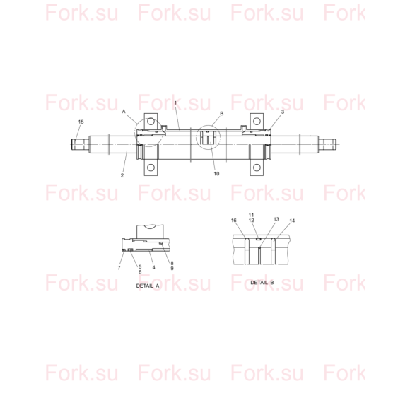 Схема узла Doosan для артикула D500824