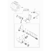 Frv & кронштейн 50 ass Mitsubishi 91K7500030 (FRV & BRACKET 50 ASS)