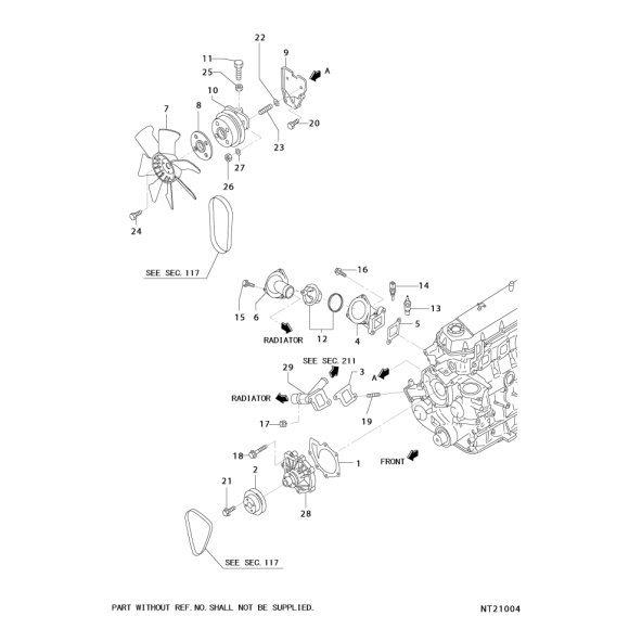 Схема узла Mitsubishi для артикула 9042503390