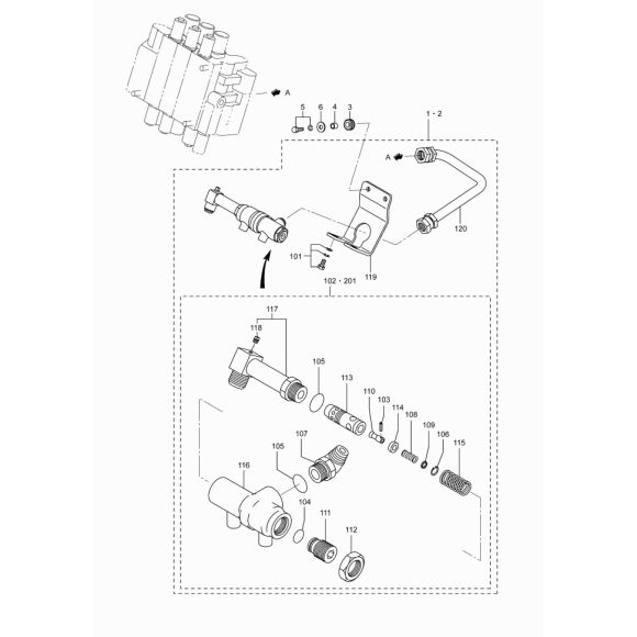 Схема узла Mitsubishi для артикула 5903825010