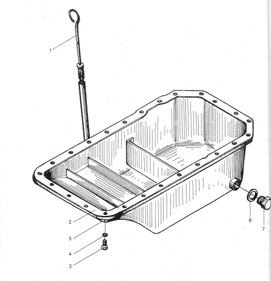 Картер двигателя для двигателя - A490BPG, 490B-07100