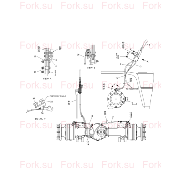 Схема узла Doosan для артикула S0556463