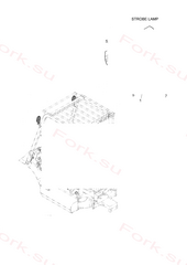 Лампа strobe amber Mitsubishi 97C6000100 (LAMP,STROBE,AMBER)