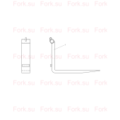 FORK;(1800)(D100) Doosan A146570