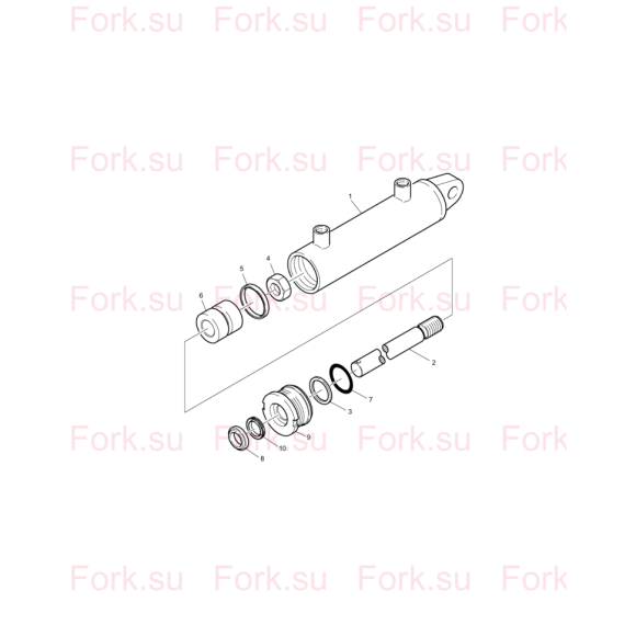 Схема узла Doosan для артикула D510852