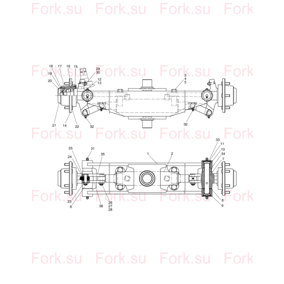 Схема узла Doosan для артикула S0765263
