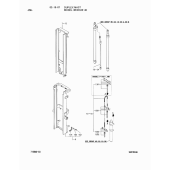 Double pitch звено подъема cyl side f28 f37 Mitsubishi 9439001038 (DOUBLE PITCH LINK LIFT CYL SIDE F28,F37)