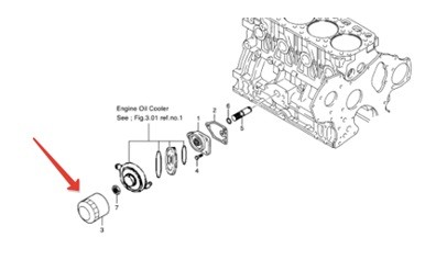 Фильтр масляный для двигателя Cummins A2300 Фильтр масляный для двигателя Cummins A2300