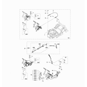 Трубка clutch dry wet Mitsubishi 91A5107300 (PIPE, CLUTCH DRY, WET)