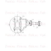 AXLE,DRIVE Doosan A142795