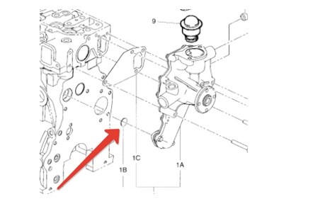 Уплотнение для двигателя Cummins A2300 Уплотнение для двигателя Cummins A2300