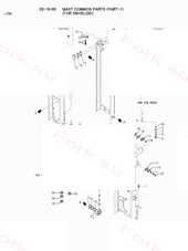 Guard цепь 2nd Mitsubishi 94A1007100 (GUARD, CHAIN 2ND)