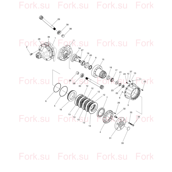 Схема узла Doosan для артикула S0560661
