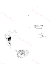 Шланг rubber Mitsubishi F401015240 (HOSE,RUBBER)