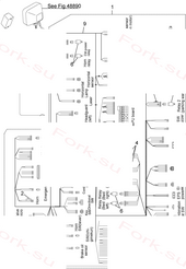 Жгут проводов head guard Mitsubishi 54002-11871 (Harness, head guard)