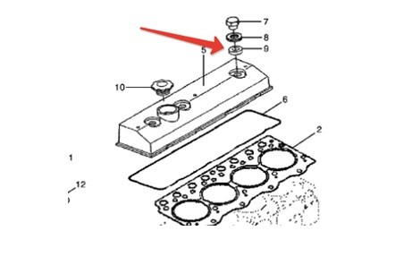 Изолятор для двигателя Cummins B3.3 Изолятор для двигателя Cummins B3.3