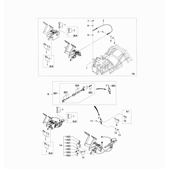 Схема узла Mitsubishi для артикула 0557183300