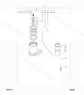 Трубка stand Mitsubishi 9306005300 (TUBE, STAND)